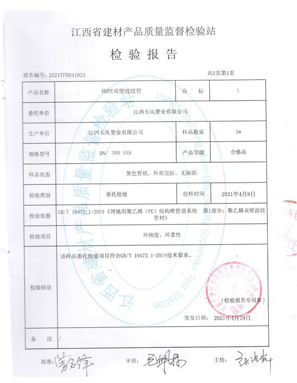 檢驗報告